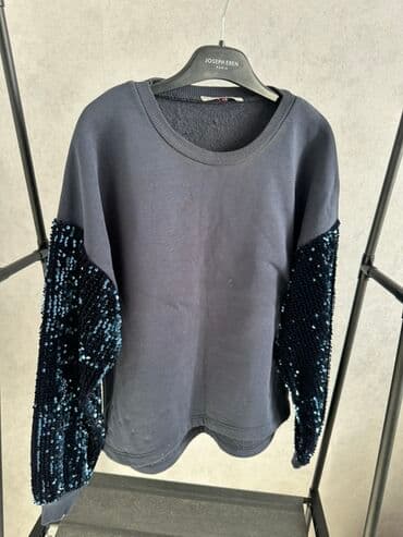 Qadın geyimləri dəsti – 4 məhsul 1) Tünd boz sweatshirt - Klassik lalafo.az -da Qadın geyimləri dəsti – 4 məhsul 1) Tünd boz sweatshirt - Klassik