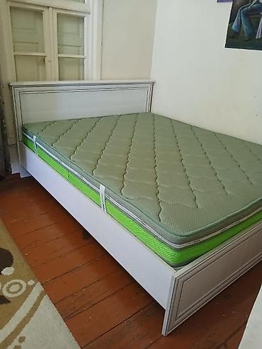 Yeni, İkinəfərlik çarpayı, Bazasız, Matras ilə, Siyirməsiz lalafo.az -da Yeni, İkinəfərlik çarpayı, Bazasız, Matras ilə, Siyirməsiz