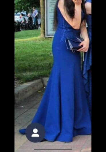 Zərif ziyafət/gecə libası – kral mavisi rəngdə, balıq kəsimli model. - lalafo.az -da Zərif ziyafət/gecə libası – kral mavisi rəngdə, balıq kəsimli model. -