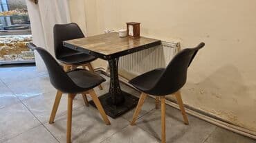 Kafe/restoran üçün masa və stul dəstləri - Masalar: dairəvi və lalafo.az -da Kafe/restoran üçün masa və stul dəstləri - Masalar: dairəvi və