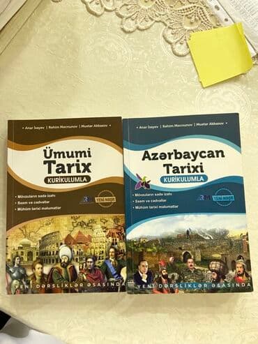 Məhsul: “Ümumi Tarix – Kuriklumla” və “Azərbaycan Tarixi – Kuriklumla” lalafo.az -da Məhsul: “Ümumi Tarix – Kuriklumla” və “Azərbaycan Tarixi – Kuriklumla”