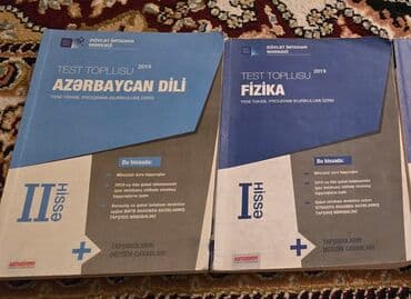 Azərbaycan dili və fizika tapşırıq kitabları hər biri 2 manat bir lalafo.az -da Azərbaycan dili və fizika tapşırıq kitabları hər biri 2 manat bir
