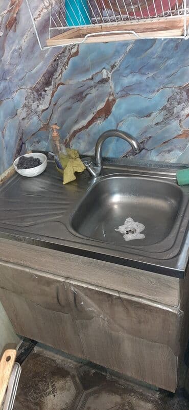 Düzbucaqlı Mətbəx çanağı, Şkaflı, Paslanmaz polad lalafo.az -da Düzbucaqlı Mətbəx çanağı, Şkaflı, Paslanmaz polad