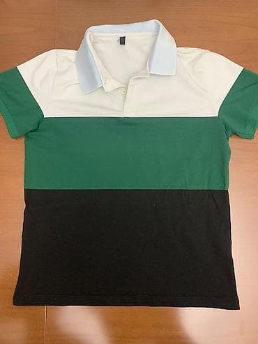Rəngli zolaqlı polo köynək - Model: qısaqol, klassik polo yaxa, 2 at lalafo.az Rəngli zolaqlı polo köynək - Model: qısaqol, klassik polo yaxa, 2