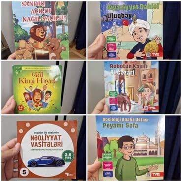 Nağıl kitabları hər biri 1 azn
Ünvan:📍 Həzi Aslanov stansiyası lalafo.az -da Nağıl kitabları hər biri 1 azn
Ünvan:📍 Həzi Aslanov stansiyası