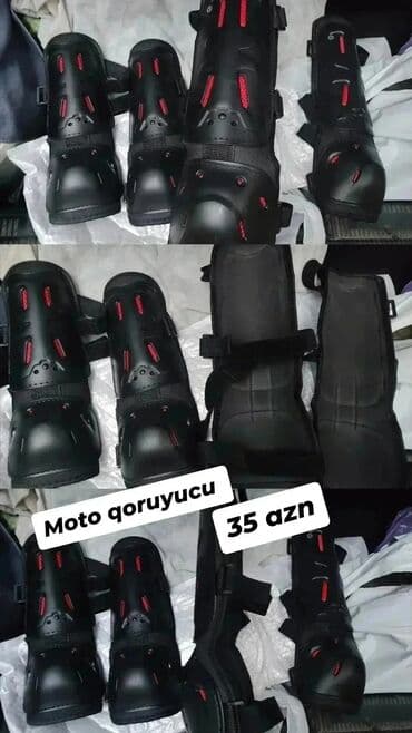 Motosiklet qoruyucuları satılır, əl və dizlik qoruyucular satılır lalafo.az -da Motosiklet qoruyucuları satılır, əl və dizlik qoruyucular satılır
