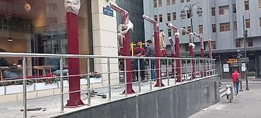 Balkon məhəccəri, Paslanmaz polad lalafo.az -da Balkon məhəccəri, Paslanmaz polad