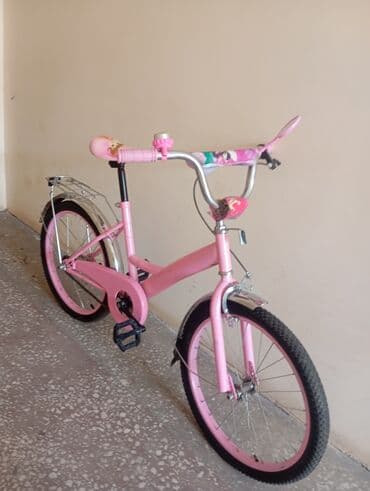 Uşaq/qız velosipedi – 20 düym - Rəng: açıq çəhrayı, dekorativ naxışlı lalafo.az -da Uşaq/qız velosipedi – 20 düym - Rəng: açıq çəhrayı, dekorativ naxışlı