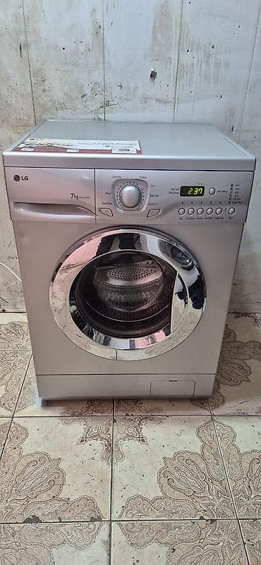 Paltaryuyan maşın LG, 7 kq, İşlənmiş, Avtomat, Qurutma var, Ödənişli çatdırılma lalafo.az -da Paltaryuyan maşın LG, 7 kq, İşlənmiş, Avtomat, Qurutma var, Ödənişli çatdırılma