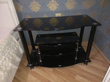 Düz TV altlığı, Polkalı, Şüşəli lalafo.az -da Düz TV altlığı, Polkalı, Şüşəli