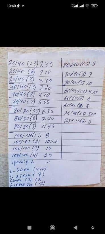 Armatur: Profil Var Setka Var İqolnik var. Armatur 10-12-14-16-18-20-22 lik lalafo.az -da — 5 Armatur: Profil Var Setka Var İqolnik var. Armatur 10-12-14-16-18-20-22 lik — 5