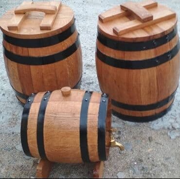 Dekorativ və xalis taxta çəllək əsaslı interyer/eksteryer lalafo.az -da Dekorativ və xalis taxta çəllək əsaslı interyer/eksteryer