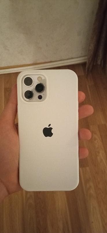 IPhone 12 Pro Max, 128 GB, White Titanium, Face ID lalafo.az -da IPhone 12 Pro Max, 128 GB, White Titanium, Face ID