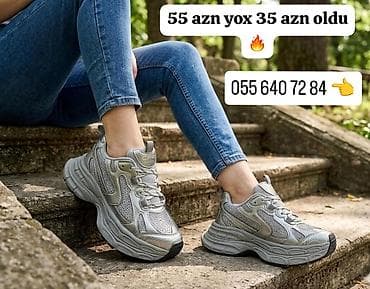 Qadın krossovkaları – CFR Alley modeli - Rəng: gümüşü/metalik lalafo.az -da Qadın krossovkaları – CFR Alley modeli - Rəng: gümüşü/metalik