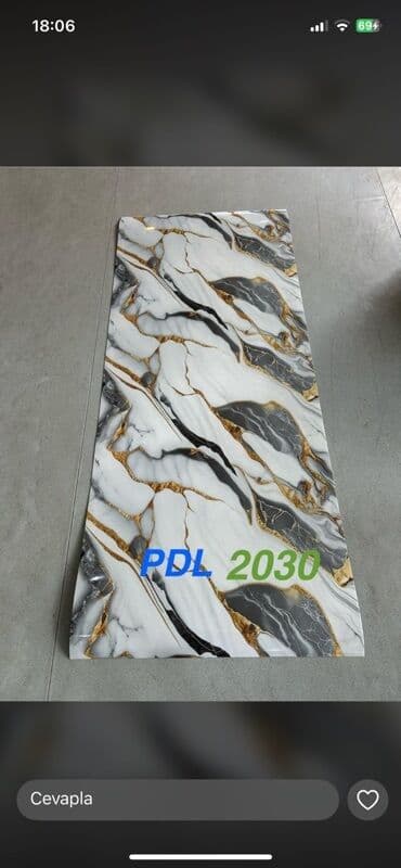 daraq panel: Məhsul: Dekorativ PVC yapışqanlı örtük – mərmər effektli panellər lalafo.az -da — 2 daraq panel: Məhsul: Dekorativ PVC yapışqanlı örtük – mərmər effektli panellər — 2