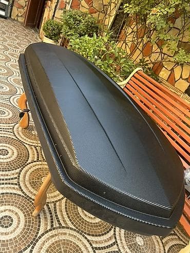 Avtomobil dam baqajı (roof box) - Material: Karbon naxışlı möhkəm lalafo.az -da Avtomobil dam baqajı (roof box) - Material: Karbon naxışlı möhkəm