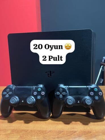 Ps 4 Slim Yaddas 500 GB Yaddasinda 20 Den Cox Oyun Var ustunde 2 Eded lalafo.az -da Ps 4 Slim Yaddas 500 GB Yaddasinda 20 Den Cox Oyun Var ustunde 2 Eded