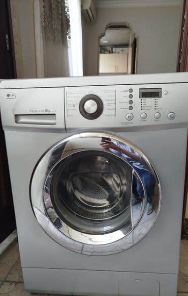 Paltaryuyan maşın LG, 6 kq, Avtomat, Qurutmasız lalafo.az -da Paltaryuyan maşın LG, 6 kq, Avtomat, Qurutmasız