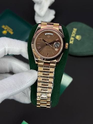 Новый, Наручные часы, Rolex, цвет - Золотой at lalafo.az Новый, Наручные часы, Rolex, цвет - Золотой