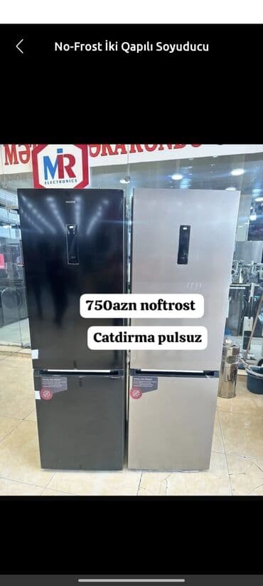 No-Frost iki qapılı soyuducu - Tam No-Frost texnologiyası – buzlanma lalafo.az -da No-Frost iki qapılı soyuducu - Tam No-Frost texnologiyası – buzlanma