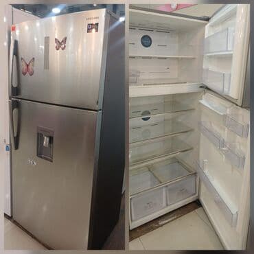 İşlənmiş 2 qapılı Samsung Soyuducu Satılır, rəng - Gümüşü, Dispenserli lalafo.az -da İşlənmiş 2 qapılı Samsung Soyuducu Satılır, rəng - Gümüşü, Dispenserli