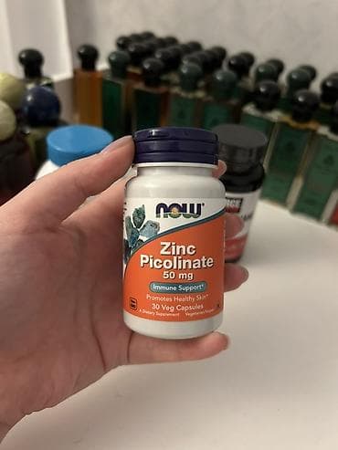Məhsul: NOW Zinc Picolinate 50 mg Forması: 30 ədəd vegeterian/vegan at lalafo.az Məhsul: NOW Zinc Picolinate 50 mg Forması: 30 ədəd vegeterian/vegan