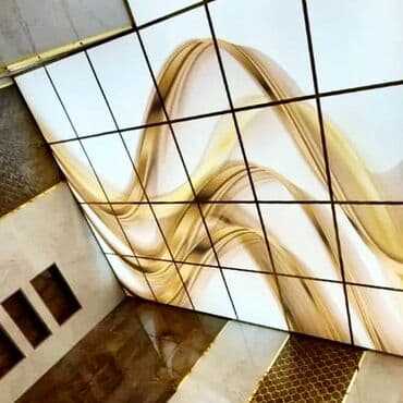 Натяжные потолки: LED işıqlı tavan panel sistemi – dekorativ, modul konstruksiya - at lalafo.az — 1 Натяжные потолки: LED işıqlı tavan panel sistemi – dekorativ, modul konstruksiya - — 1