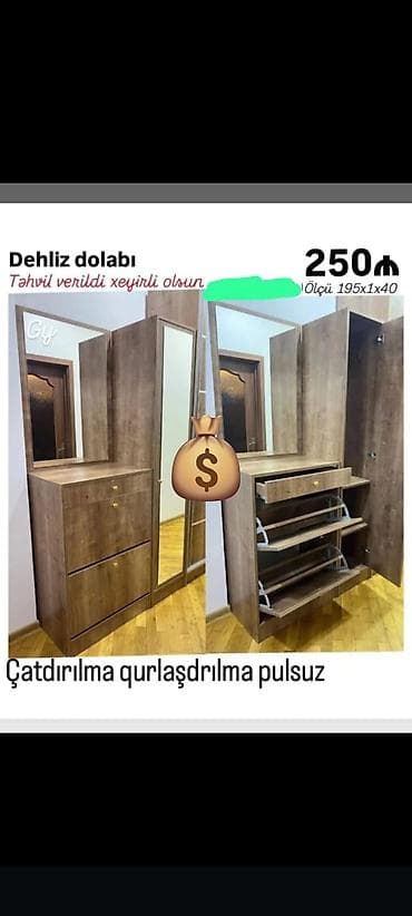 Dehliz dolab sifarişlə hazırlanır lalafo.az -da Dehliz dolab sifarişlə hazırlanır