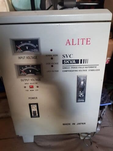 ALITE SVC 5kVA — təkfazalı, tam avtomatik kompensasiyaedici gərginlik lalafo.az -da ALITE SVC 5kVA — təkfazalı, tam avtomatik kompensasiyaedici gərginlik