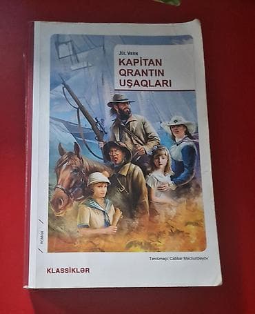 Məhsul: Kitab – “Kapitan Qrantın Uşaqları” - Müəllif: Jül Vern - Janr lalafo.az -da Məhsul: Kitab – “Kapitan Qrantın Uşaqları” - Müəllif: Jül Vern - Janr