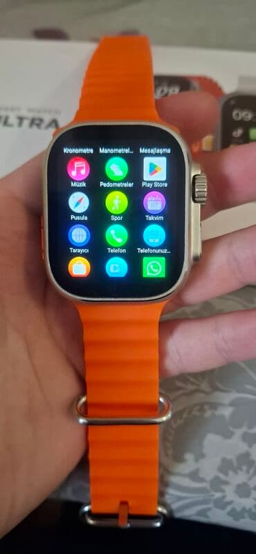 Yeni, Smart saat, Sensor ekran, rəng - Boz lalafo.az -da Yeni, Smart saat, Sensor ekran, rəng - Boz