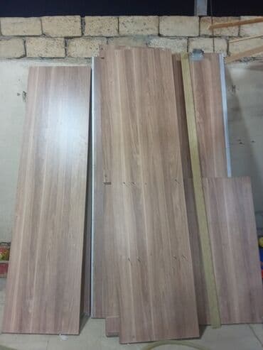 Mebel dəsti üçün material və detallar - Rəng/tekstura: qoz ağacı lalafo.az -da Mebel dəsti üçün material və detallar - Rəng/tekstura: qoz ağacı