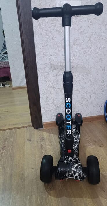Uşaq skuter-i - Model: 3 təkərli uşaq skuter-i, “SCOOTER” yazılı lalafo.az -da Uşaq skuter-i - Model: 3 təkərli uşaq skuter-i, “SCOOTER” yazılı