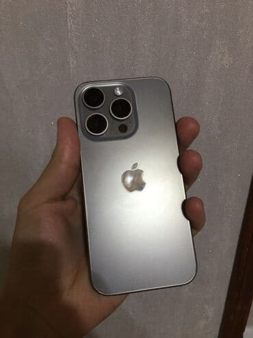 IPhone 15 Pro, 128 GB, Natural Titanium, Face ID lalafo.az -da IPhone 15 Pro, 128 GB, Natural Titanium, Face ID
