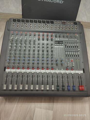 Dynacord PowerMate 1000 – gücləndiricili mikser konsolu Orjinal 10 lalafo.az -da Dynacord PowerMate 1000 – gücləndiricili mikser konsolu Orjinal 10