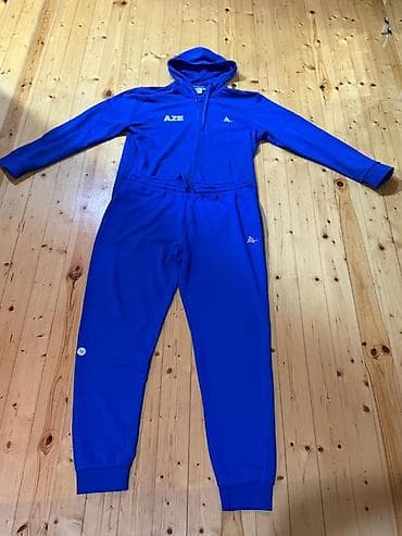 Мужской спортивный костюм, 2XL, цвет - Голубой at lalafo.az Мужской спортивный костюм, 2XL, цвет - Голубой