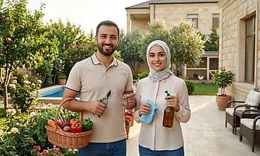 Садовники: Семейная пара ищет работу помощниками по хозяйству с проживанием. ❗Мы at lalafo.az — 2 Садовники: Семейная пара ищет работу помощниками по хозяйству с проживанием. ❗Мы — 2