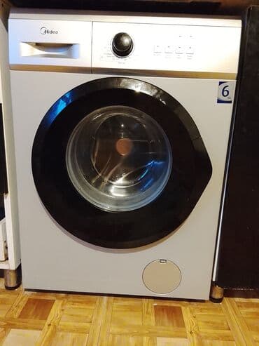 Paltaryuyan maşın Midea, 6 kq, Avtomat, Qurutmasız lalafo.az -da Paltaryuyan maşın Midea, 6 kq, Avtomat, Qurutmasız