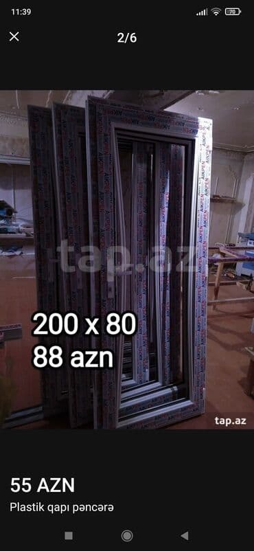Qapıların təmiri: Plastik qapi ve pencerelerin yigiliwi qurawdirilmasi pencereler lalafo.az -da — 1 Qapıların təmiri: Plastik qapi ve pencerelerin yigiliwi qurawdirilmasi pencereler — 1
