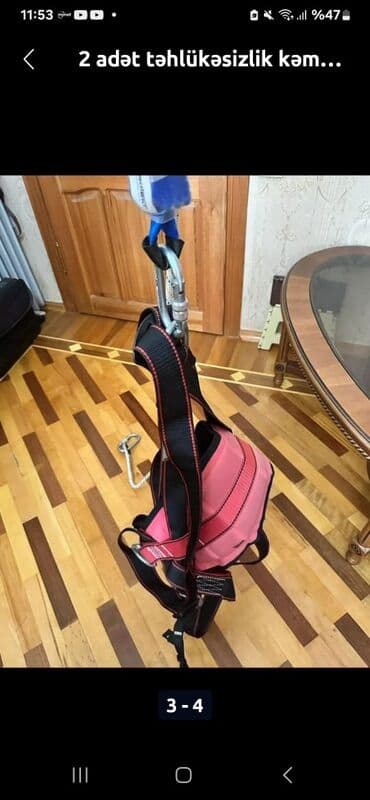 Moto əlcəklər: 2.ədet Təhlükəsizlik kəməri
Polşadan alınıb, çox az istifadə olunup lalafo.az -da — 1 Moto əlcəklər: 2.ədet Təhlükəsizlik kəməri
Polşadan alınıb, çox az istifadə olunup — 1