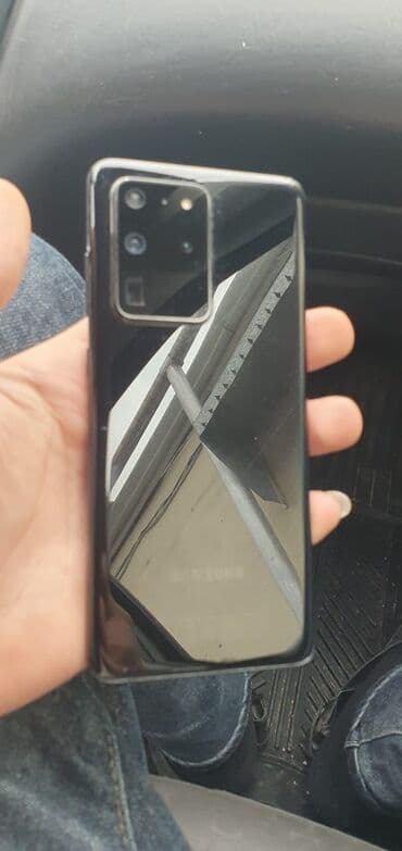 Samsung Galaxy S20 Ultra, 128 GB, rəng - Qara, Zəmanət, Sensor, Barmaq izi lalafo.az -da Samsung Galaxy S20 Ultra, 128 GB, rəng - Qara, Zəmanət, Sensor, Barmaq izi