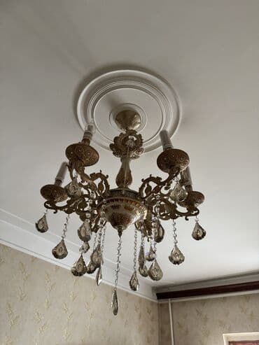 Çılçıraq, 6 lampa, Xrustal lalafo.az -da Çılçıraq, 6 lampa, Xrustal