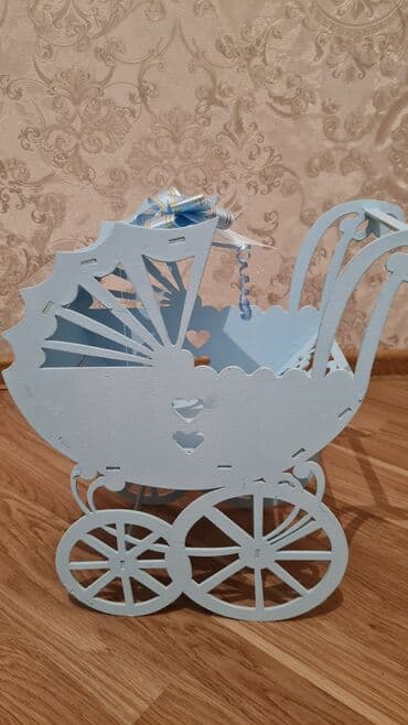 Mavi temalı dekorativ “Baby Boy” dəsti - Material: ağac/MDF-lazer lalafo.az -da Mavi temalı dekorativ “Baby Boy” dəsti - Material: ağac/MDF-lazer