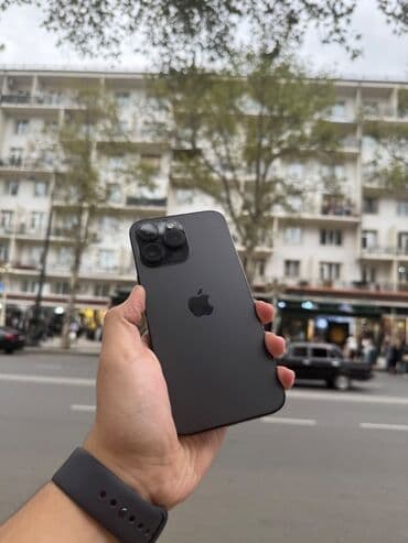 IPhone 14 Pro Max, 256 GB, Qara, Face ID, Simsiz şarj, Zəmanət lalafo.az -da IPhone 14 Pro Max, 256 GB, Qara, Face ID, Simsiz şarj, Zəmanət