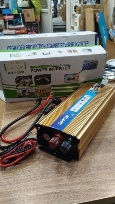 Yeni Inverter, 3000-5000 Vt, 12 - 220 volt, Pulsuz çatdırılma lalafo.az -da Yeni Inverter, 3000-5000 Vt, 12 - 220 volt, Pulsuz çatdırılma