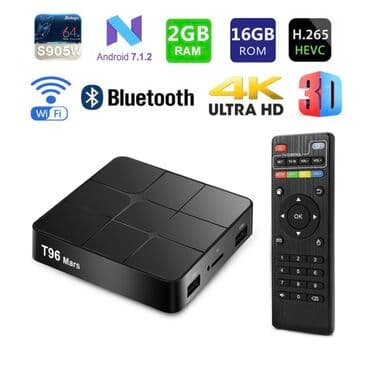 Yeni Smart TV boks Х96 2 GB / 16 GB, Android, Ödənişli çatdırılma, Ünvandan götürmə lalafo.az -da Yeni Smart TV boks Х96 2 GB / 16 GB, Android, Ödənişli çatdırılma, Ünvandan götürmə
