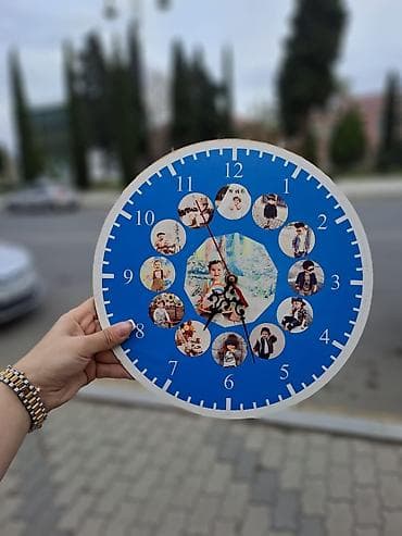 Divar saatlari sekillerle hazirlanir lalafo.az -da Divar saatlari sekillerle hazirlanir