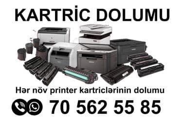 Ремонт принтеров: Bütün növ (HP, CANON, EPSON və s.) katriclərin dolumu; Katriclərdə baş at lalafo.az — 4 Ремонт принтеров: Bütün növ (HP, CANON, EPSON və s.) katriclərin dolumu; Katriclərdə baş — 4