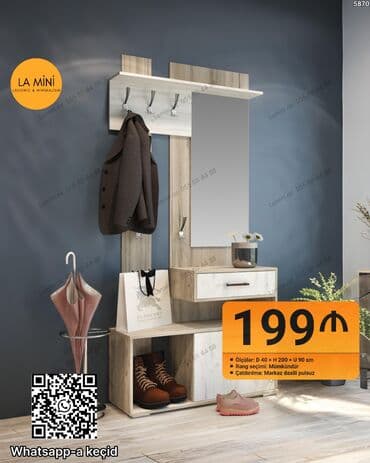 Düz dolab, Dəhliz üçün, Paltar üçün, Açılan, Korpuslu lalafo.az -da Düz dolab, Dəhliz üçün, Paltar üçün, Açılan, Korpuslu