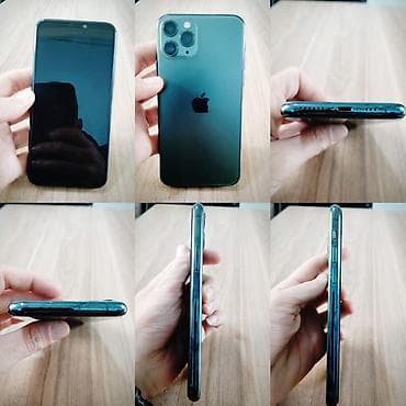 IPhone 11 Pro, 256 GB, Matte Midnight Green, Face ID lalafo.az -da IPhone 11 Pro, 256 GB, Matte Midnight Green, Face ID